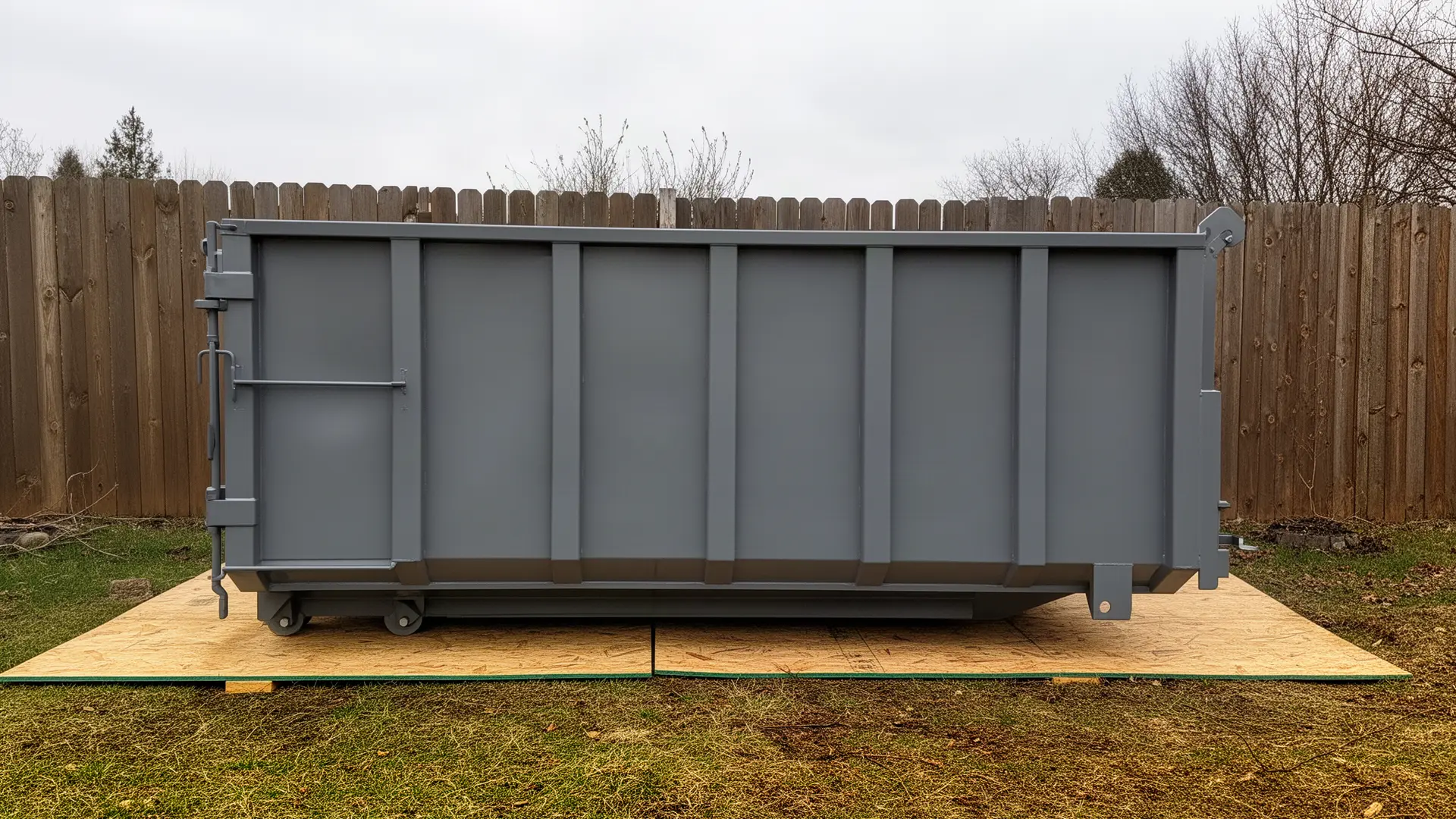 Roll-off dumpster from Bobby's Memphis Dumpster Rental in Memphis, TN